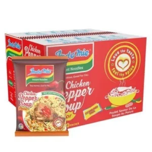 Indomie Chicken Pepper Soup Flavour Noodles (70g x 40 Packs – Carton)